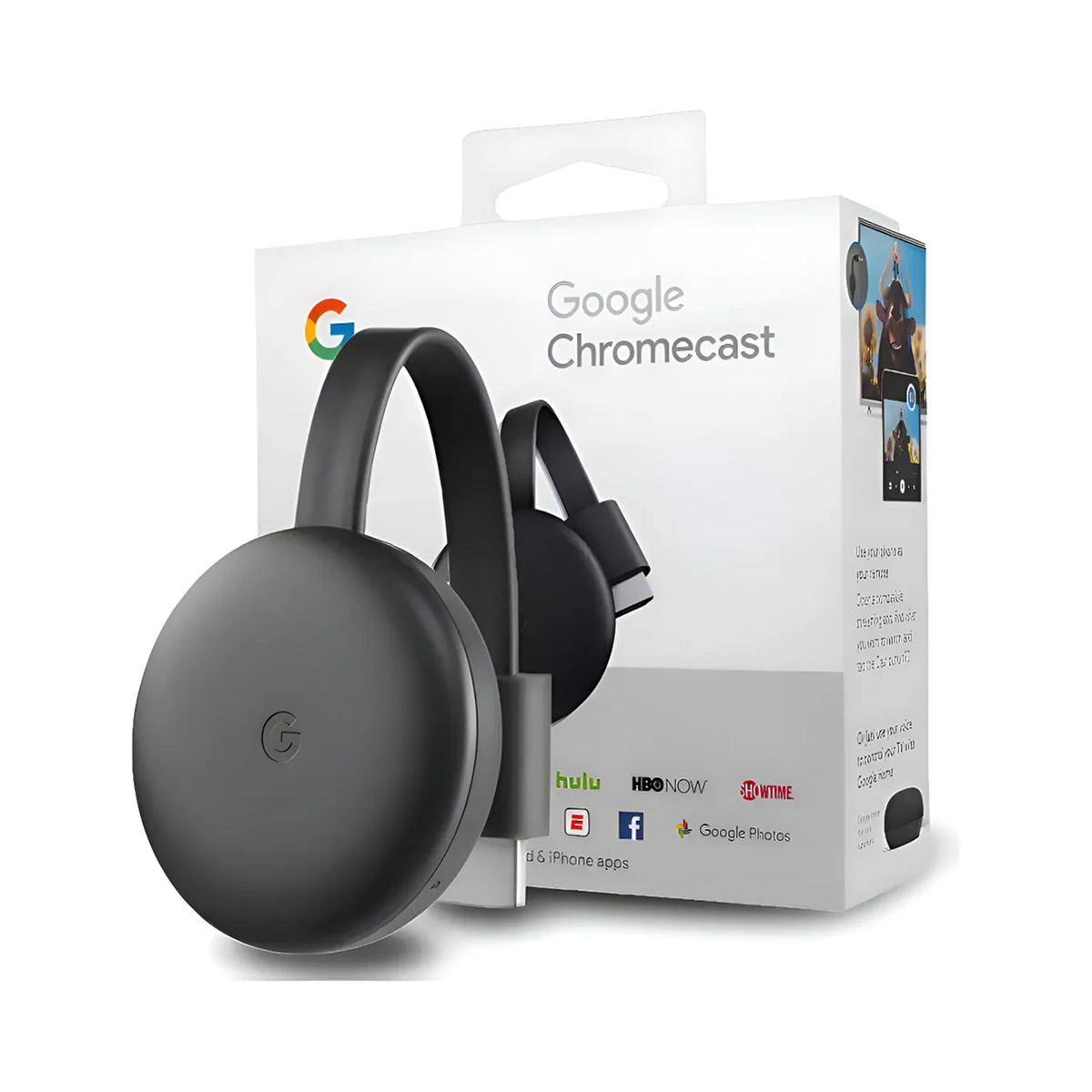 CONVERSOR SMART TV GOOGLE CHROMECAST 3ra GENERACION