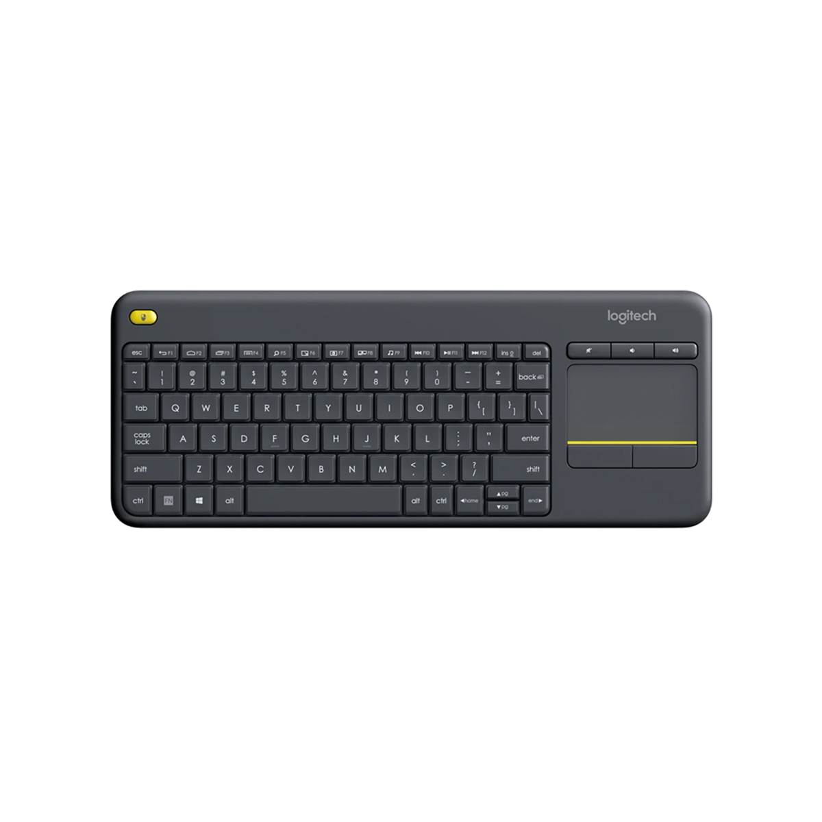 TECLADO INALÁMBRICO LOGITECH K400 PLUS CON TOUCHPAD