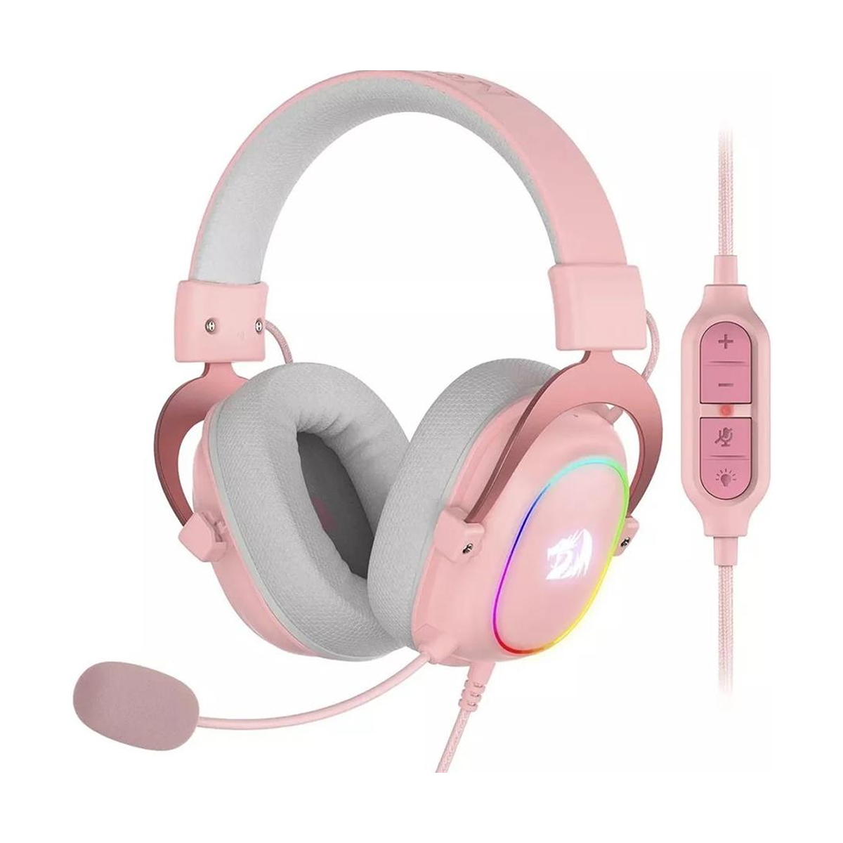 AURICULARES REDRAGON ZEUS X H510P-RGB ROSA USB