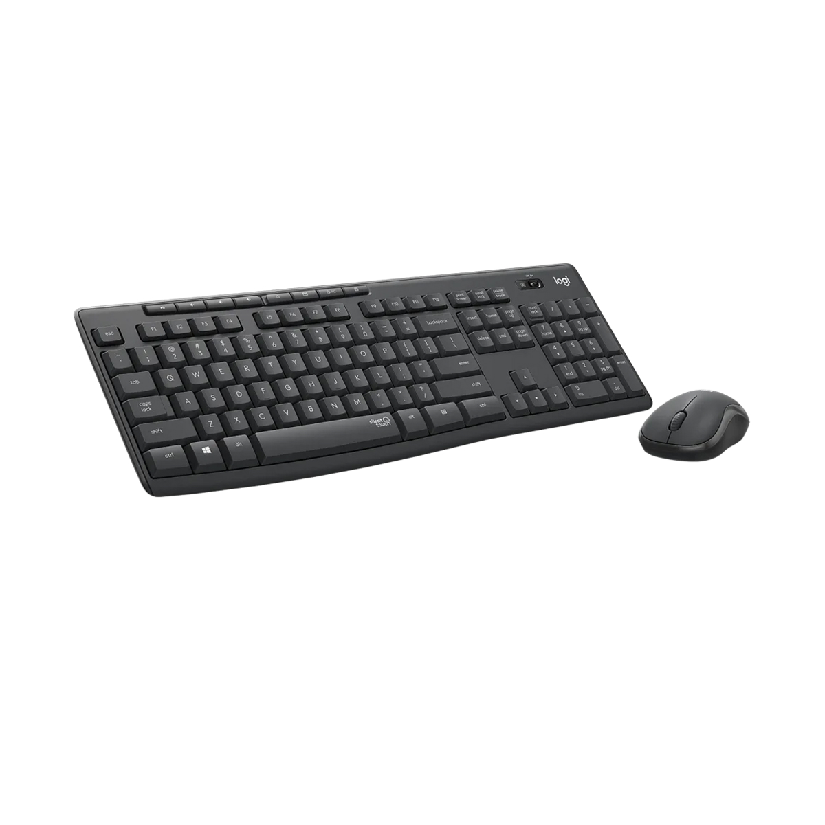 COMBO INALAMBRICO LOGITECH MK295 SILENT BLACK (TECLADO + MOUSE)