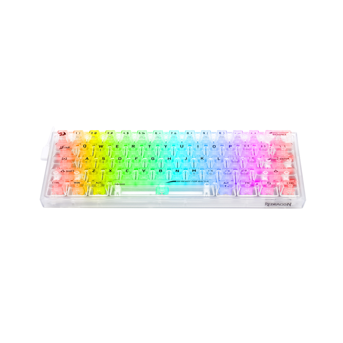 TECLADO REDRAGON FIZZ RGB K617CT-RGB