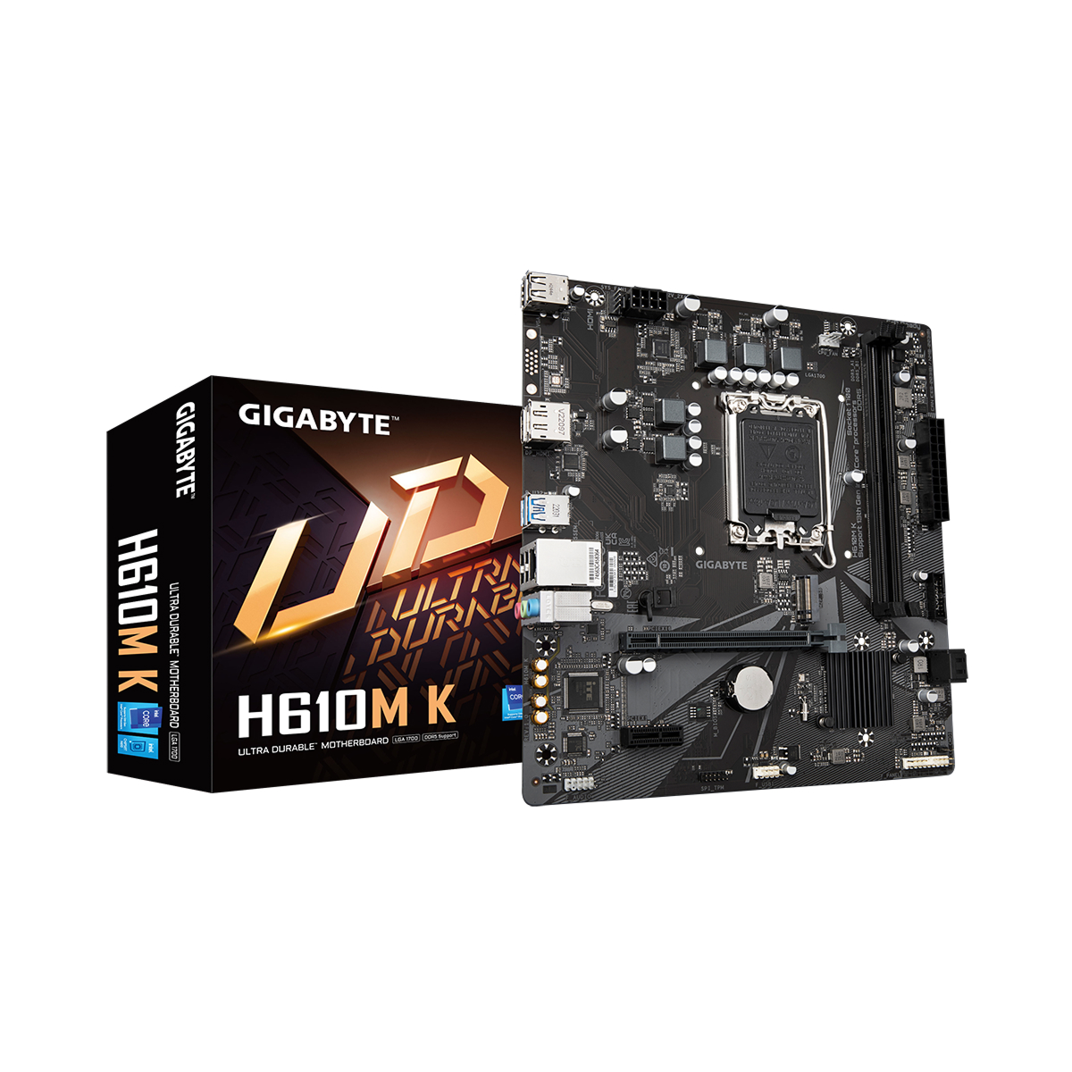 MOTHERBOARD LGA1700 GIGABYTE H610M K DDR4