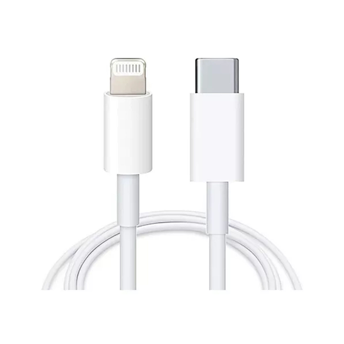 CABLE LIGHTNING A USB-C 1 METRO NETMAK BLANCO