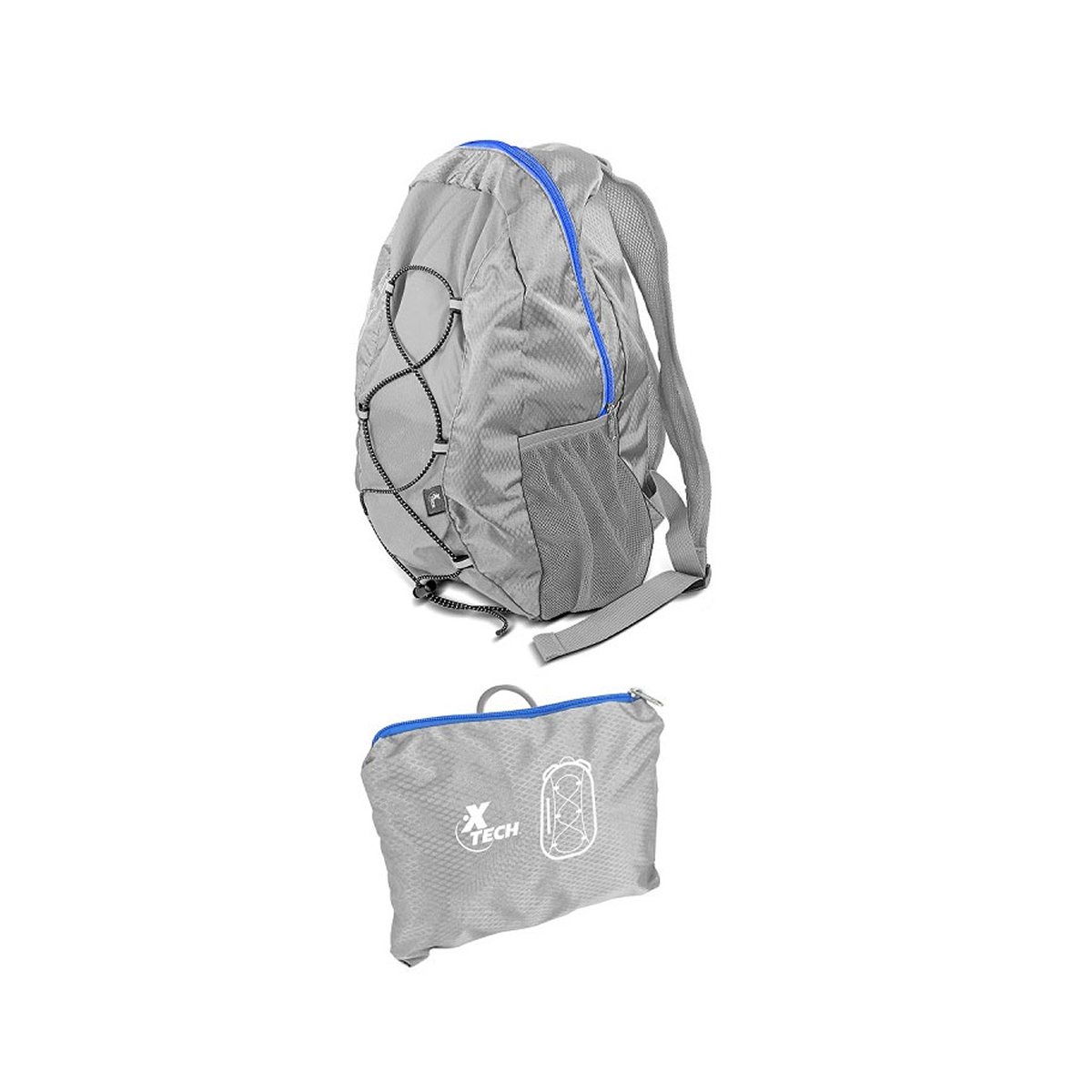 MOCHILA PLEGABLE XTECH XTB090GY GRIS