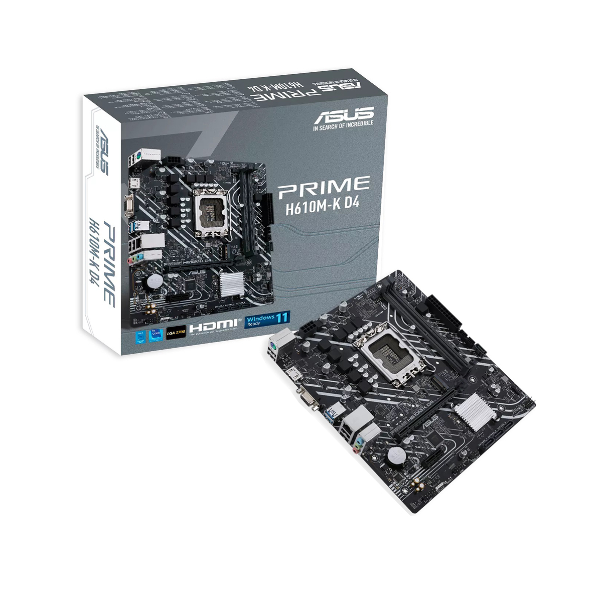 MOTHERBOARD LGA1700 ASUS PRIME H610M-K D4