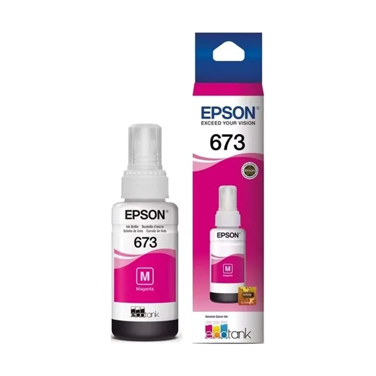 TINTA EPSON ORIGINAL T673 MAGENTA
