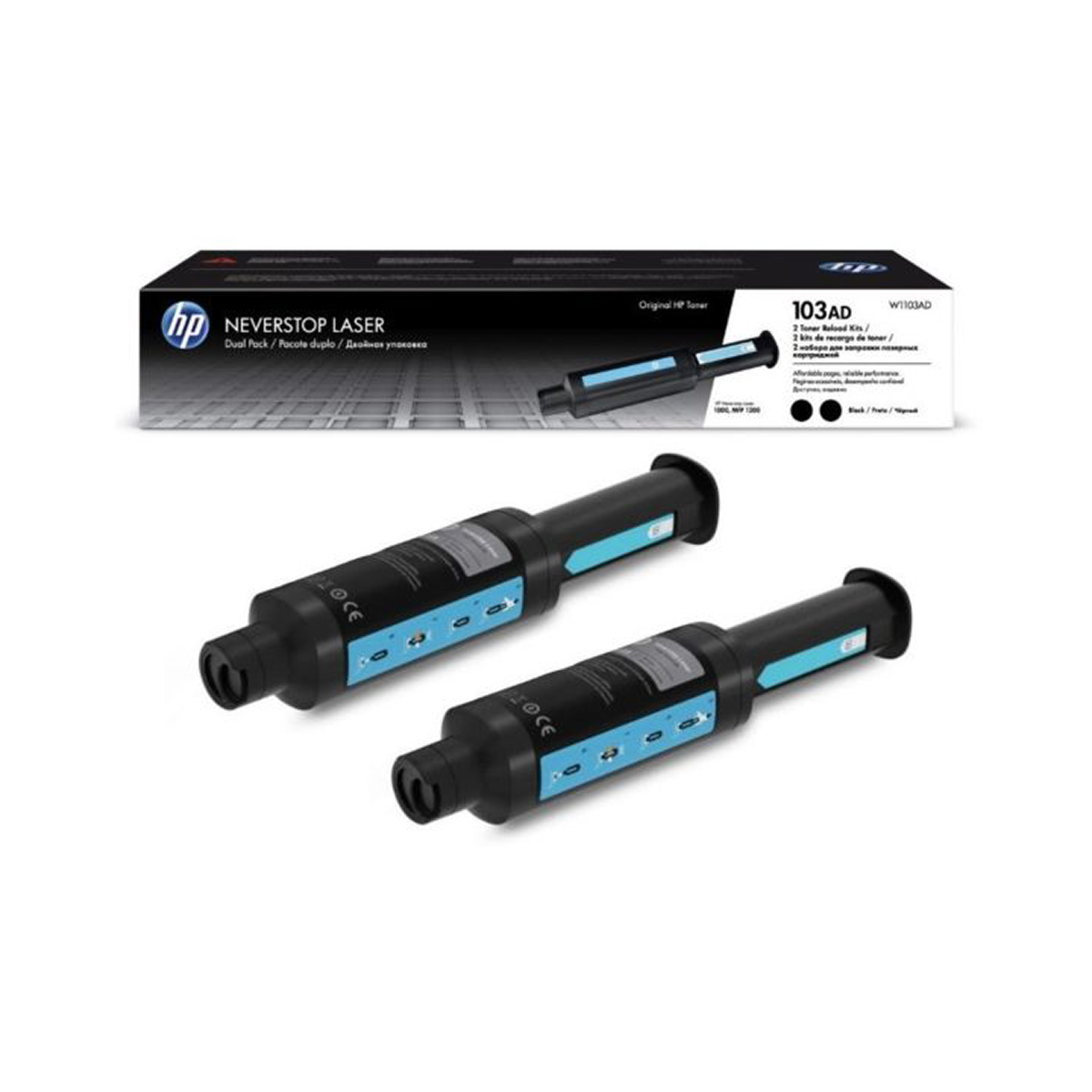 TONER HP ORIGINAL 103AD - PACK X2