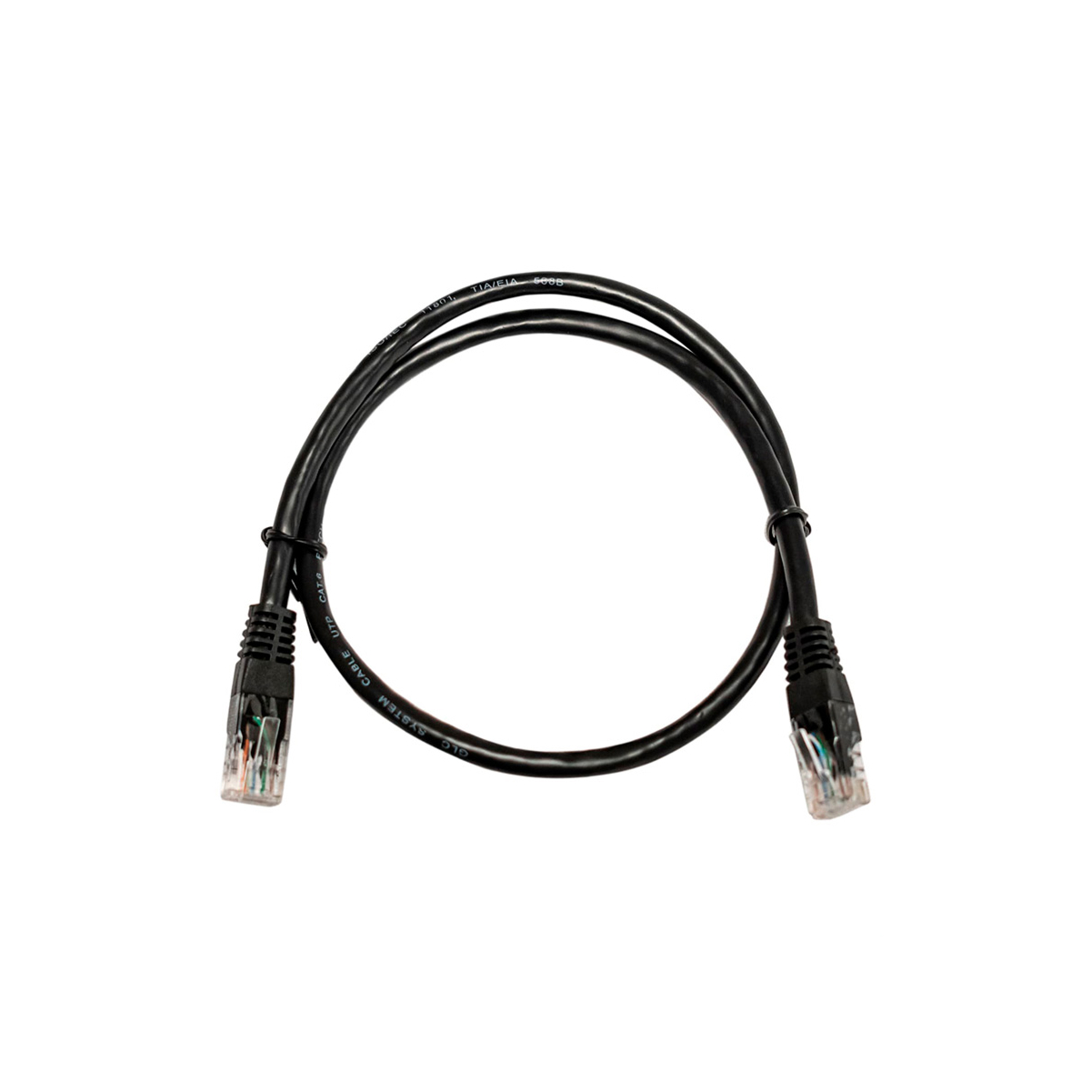 CABLE DE RED 2 METROS CATEGORIA 6 KOLKE NEGRO