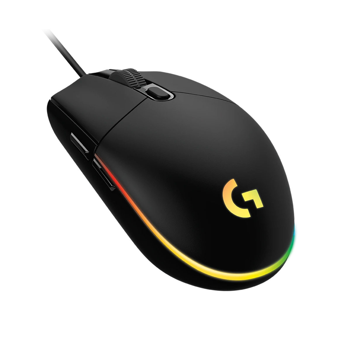 MOUSE GAMER LOGITECH G203 LIGHTSYNC USB NEGRO