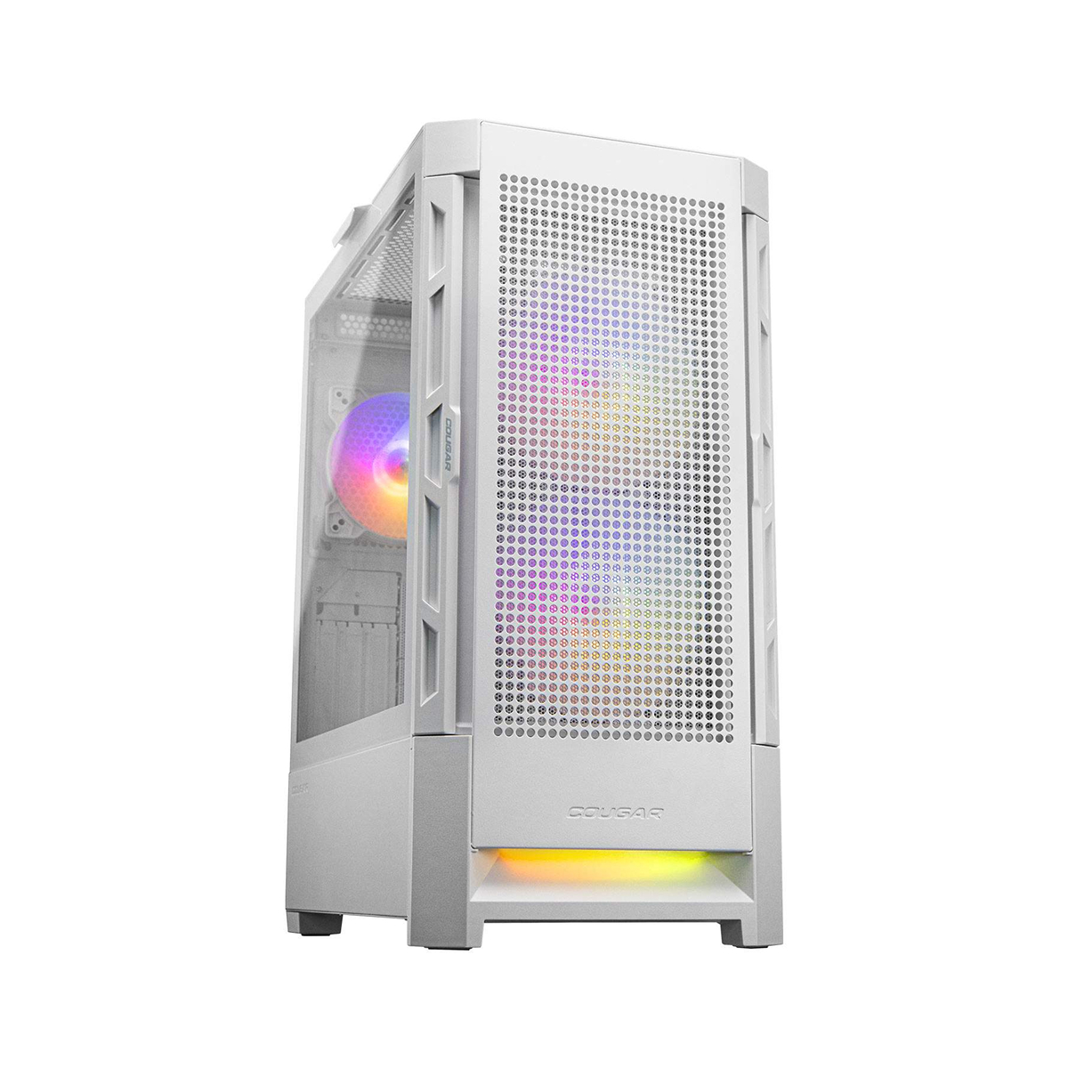 GABINETE GAMER COUGAR DUOFACE RGB WHITE