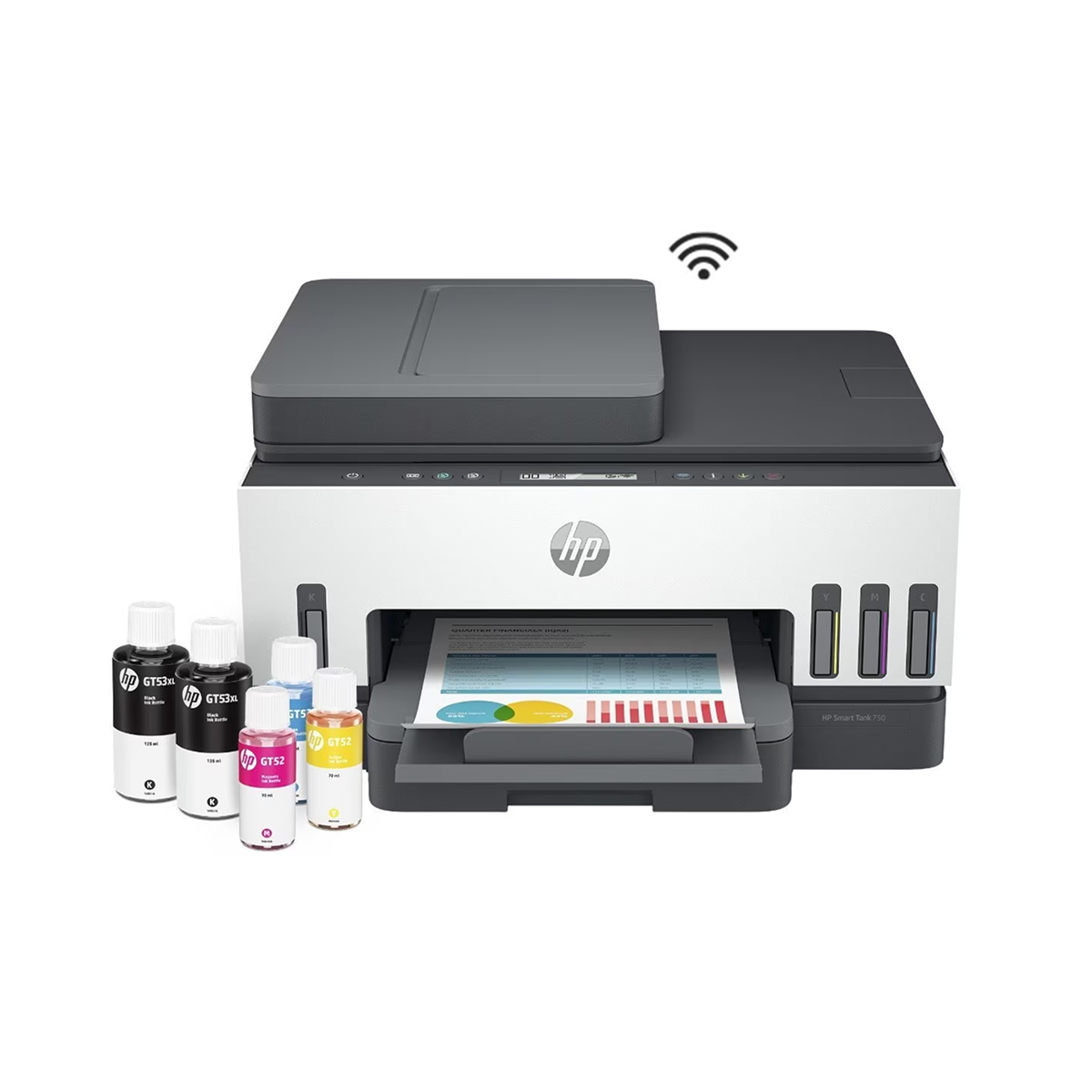 IMPRESORA SMART TANK HP 750 WIRELESS ALL-IN-ONE