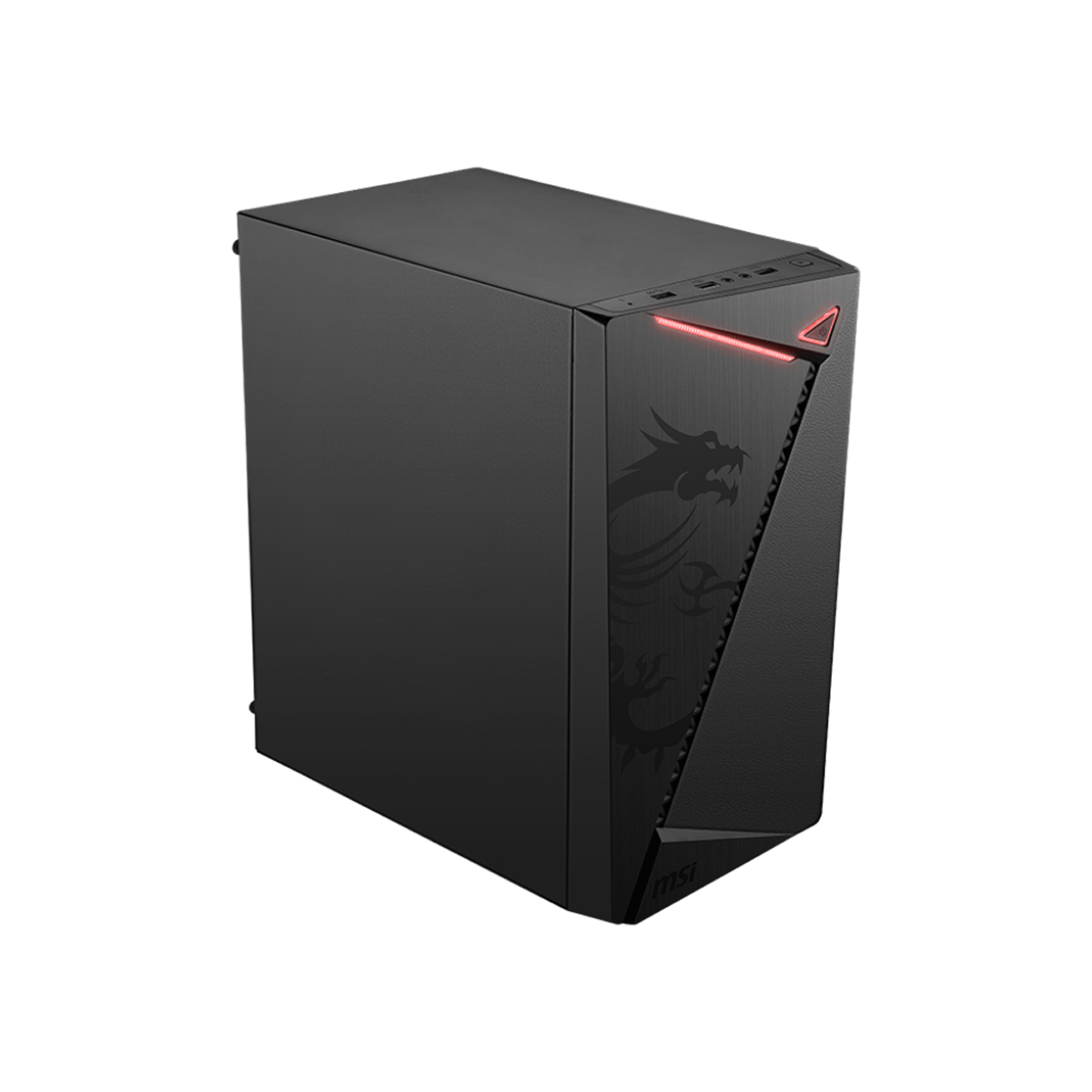 GABINETE GAMER MSI MAG SHIELD M301 FAN (SIN FUENTE)