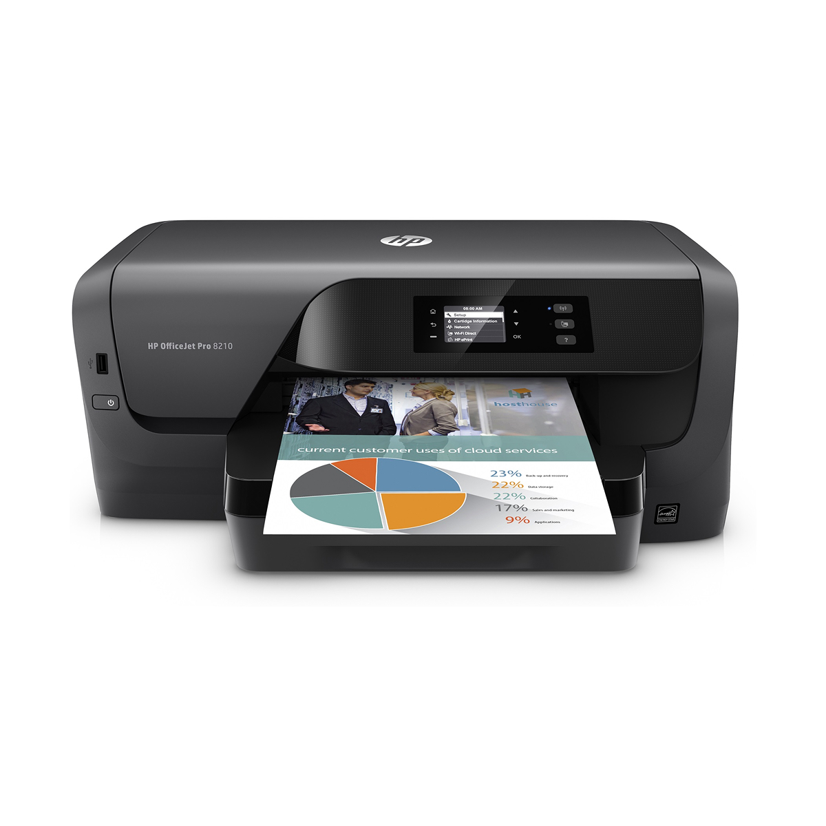 IMPRESORA HP OFFICEJET PRO 8210 WIFI DOBLE FAZ