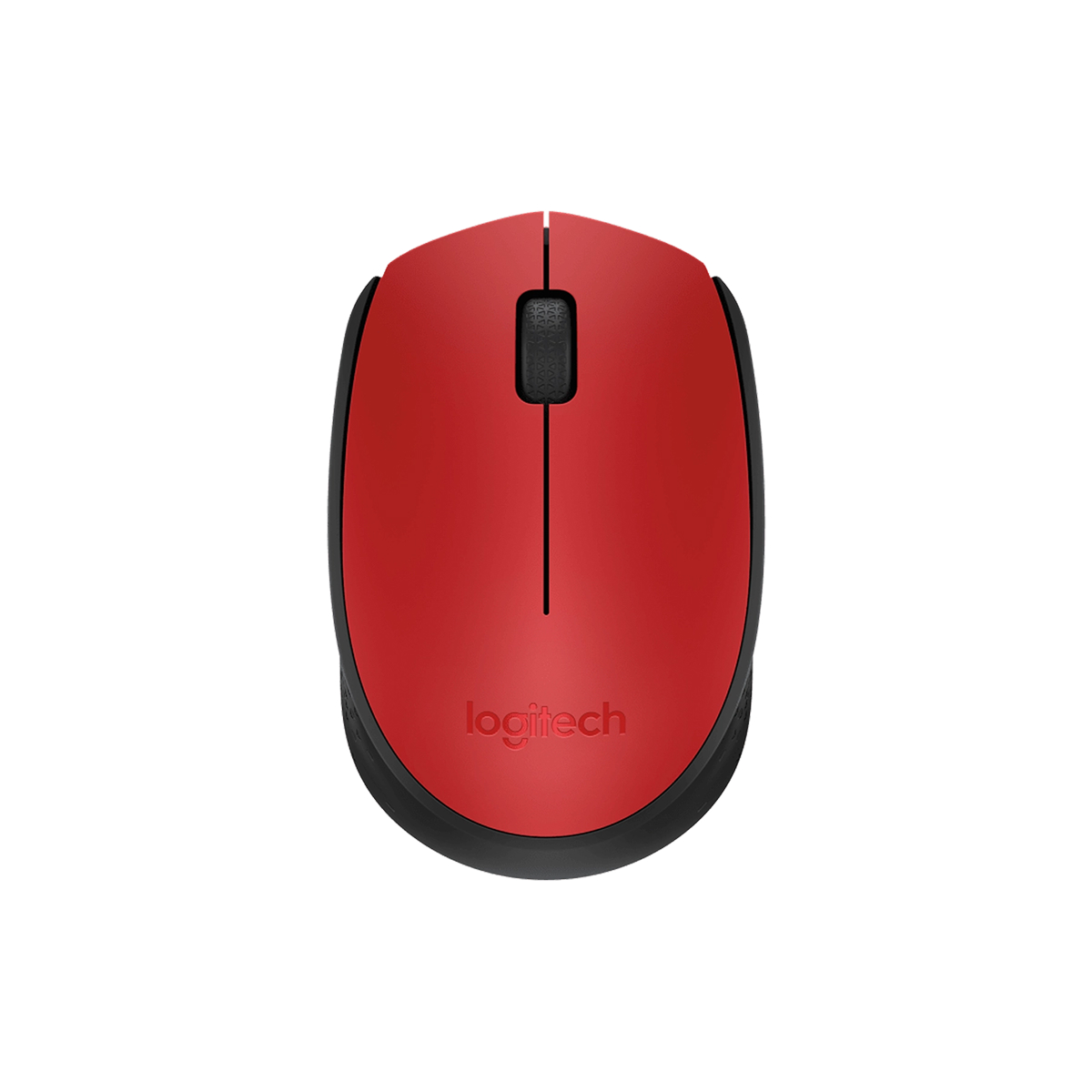 MOUSE LOGITECH INALAMBRICO M170 ROJO