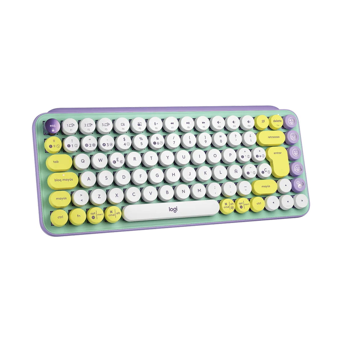 TECLADO MECANICO LOGITECH POP KEYS FRESH VIBES