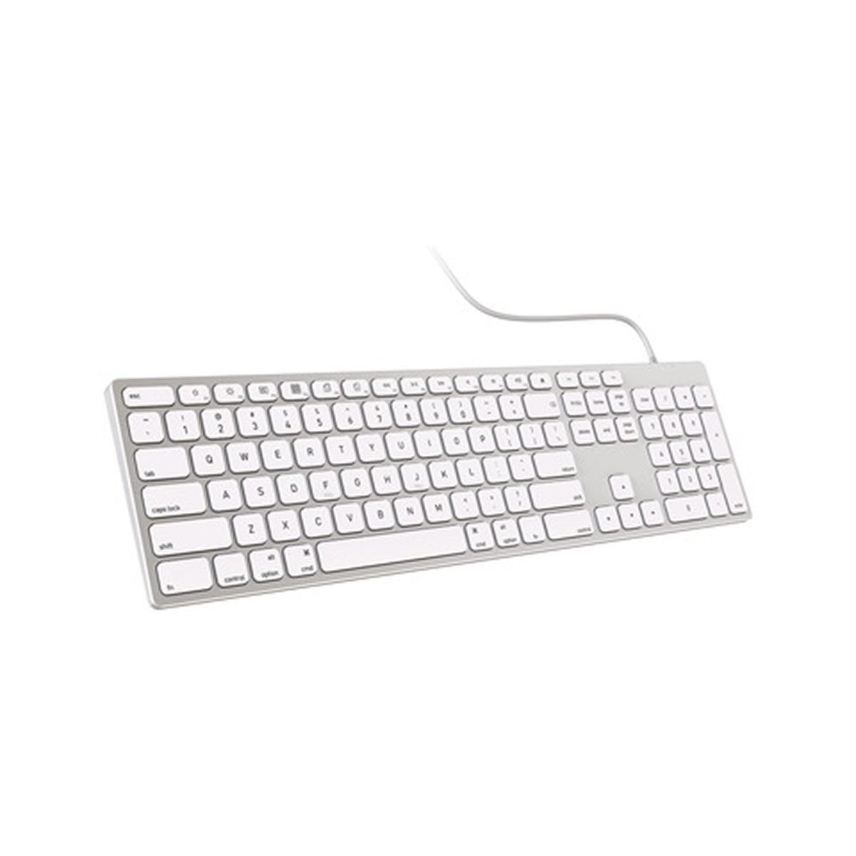 TECLADO CX ULTRADELGADO WK718B USB BLANCO