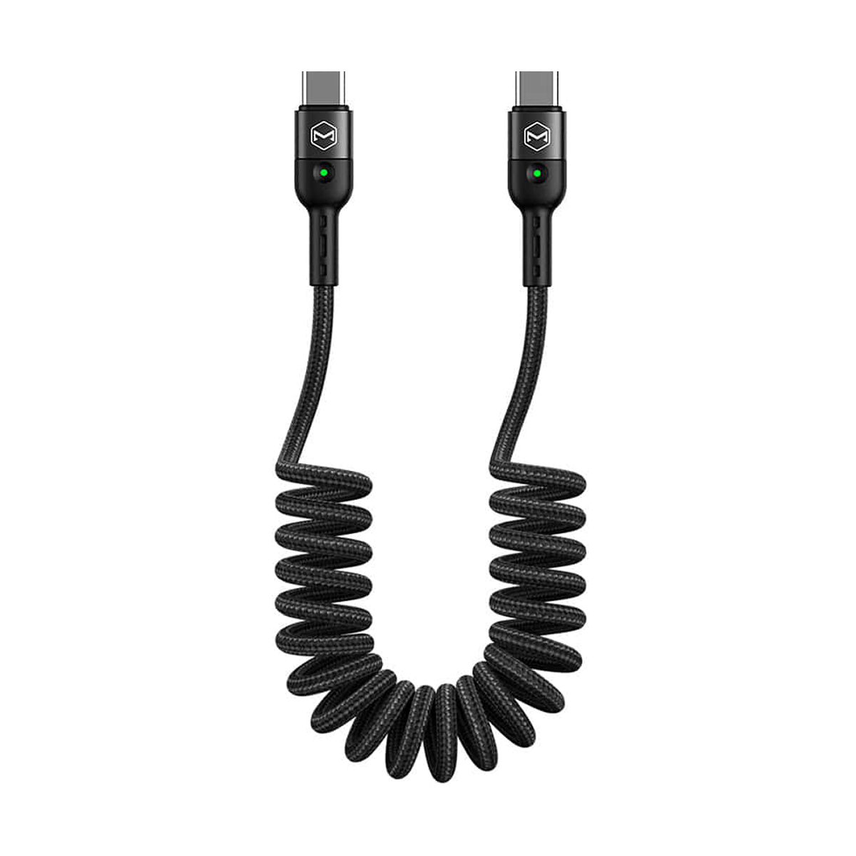 CABLE USB-C A USB-C 60W 1.8METROS ENROLLADO MCDODO CA-786