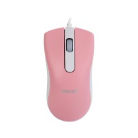 MOUSE PHILIPS M101 USB ROSA