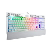 TECLADO GAMER RGB REDRAGON YAMA K550W-RGB-1 BLANCO SWITCH PURPLE