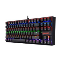 TECLADO REDRAGON KUMARA RAINBOW K552-KR SP NEGRO RED SWITCH