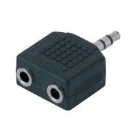 ADAPTADOR 2 JACK 3.5MM A 1 JACK 3.5MM (STEREO)