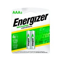 PILAS AAA2 RECARGABLES ENERGIZER (BLISTER X2)