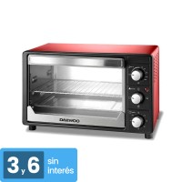 HORNO ELECTRICO DAEWOO DW-3000E (R) 30L 1500W