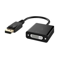 ADAPTADOR DISPLAY PORT A DVI-I NEGRO