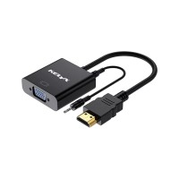 ADAPTADOR HDMI A VGA CON JACK 3.5MM KELYX KL-CBL-HDTV-VGA
