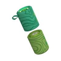 PARLANTE PORTÁTIL BLUETOOTH STROMBERG MEGA TWIN 20W VERDE