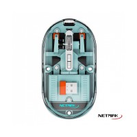 MOUSE INALAMBRICO OPTICO NETMAK NM-M670-B AZUL