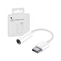 ADAPTADOR USB-C A JACK 3.5MM APPLE BLANCO
