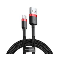 CABLE MALLADO USB-C A USB-A BASEUS CATKLF-891 1 METRO