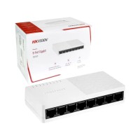 SWITCH RED 8 PUERTOS HIKVISION DS-3E0108D-O