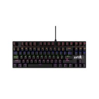 TECLADO GAMER MECANICO 80% RAPTOR FIRECLAW M87 RAINBOW