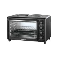 HORNO ELECTRICO CON 2 ANAFES DAEWOO DW-4000CA 40L 1600W