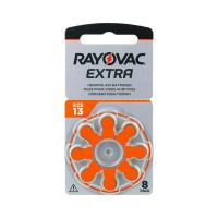 PILA PARA AUDIFONO RAYOVAC EXTRA SIZE 13 PR48 1,45V (UNIDAD)