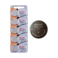 PILA CR2025 3V MICRO LITHIUM MAXELL (UNIDAD)
