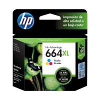 CARTUCHO DE TINTA HP ORIGINAL 664 XL COLOR