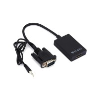 ADAPTADOR VGA A HDMI CON JACK 3.5MM ADP-48007