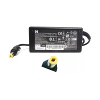 CARGADOR DE NOTEBOOK HP 18.5V 3.5A FICHA AMARILLA