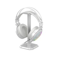 AURICULARES GAMER REDRAGON LAMIA2 + BASE RGB H320W BLANCO