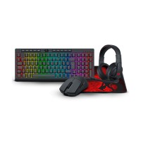 COMBO GAMER REDRAGON S147 4 EN 1 (TECLADO+MOUSE+AURICULARES+MOUSE PAD)