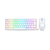 COMBO GAMER REDRAGON S143W 2 EN 1 (TECLADO+MOUSE) BLANCO