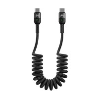 CABLE USB-C A USB-C 60W 1.8METROS ENROLLADO MCDODO CA-786