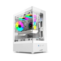GABINETE GAMER SENTEY H10 6100-SF-W BLANCO