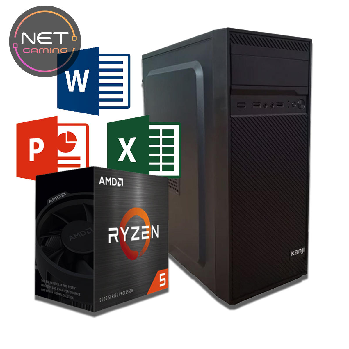 PC AMD Ryzen 5 5300G 4.0 GHZ - 16 GB DDR4 - SSD 500 GB