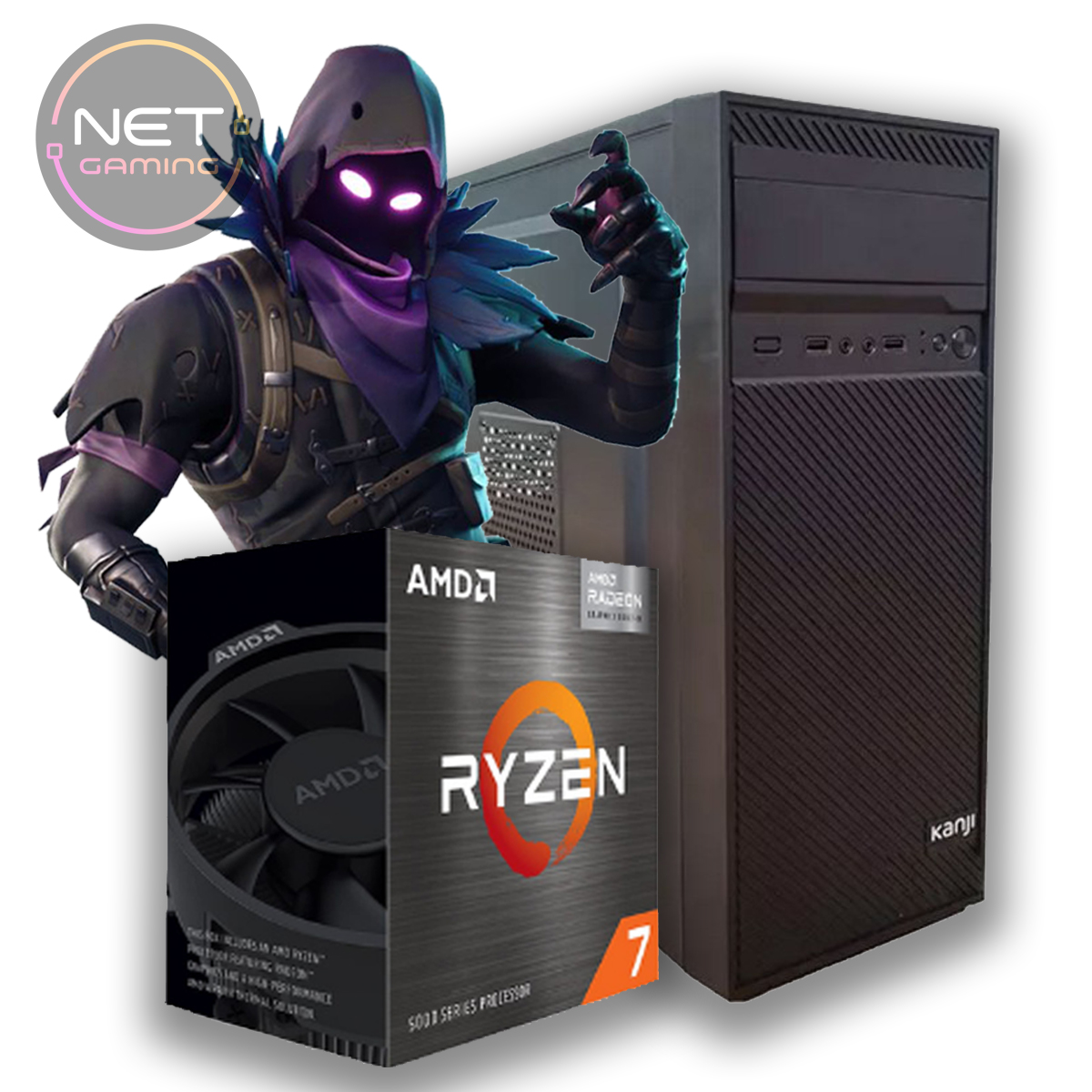 PC AMD Ryzen 7 5700G 4.6 GHZ - 16 GB DDR4 - SSD 500 GB