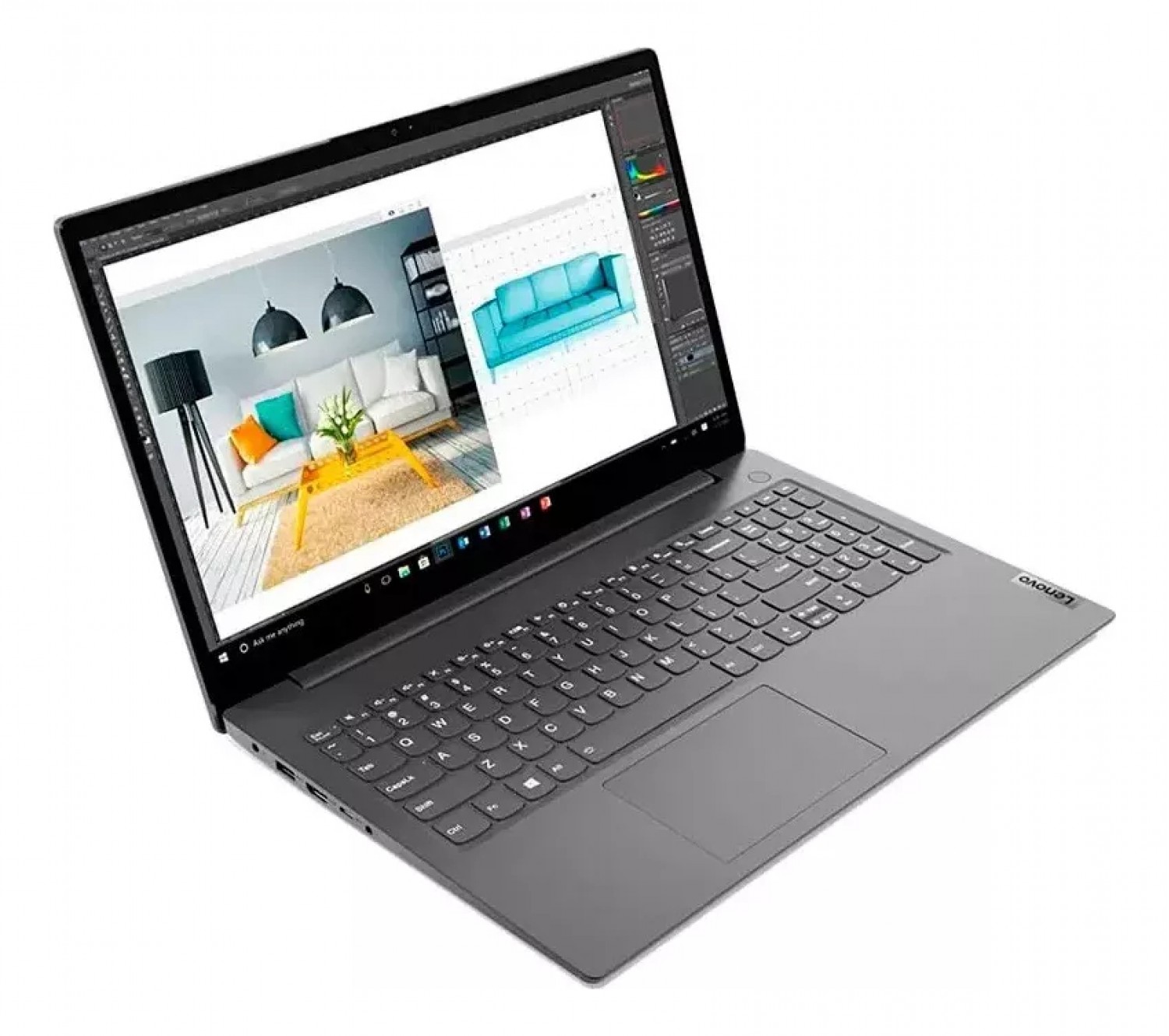 Notebook Lenovo AMD R7 7730U 8GB 512GB 15.6 Full HD