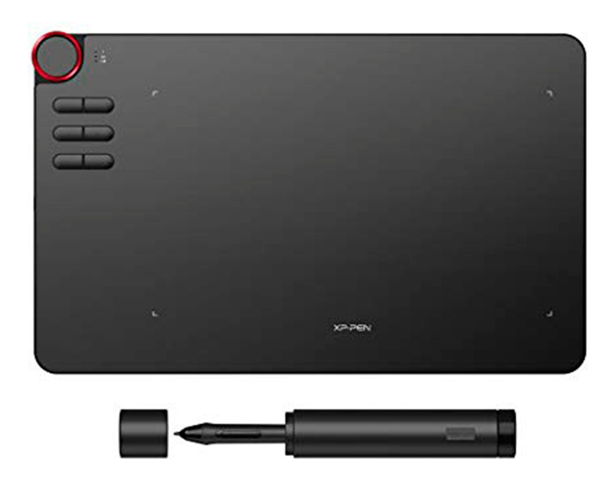 Tableta gráfica XP-Pen Deco Deco 03 MEDIUM Área de trabajo de 25.4 cm x 14.275 cm.